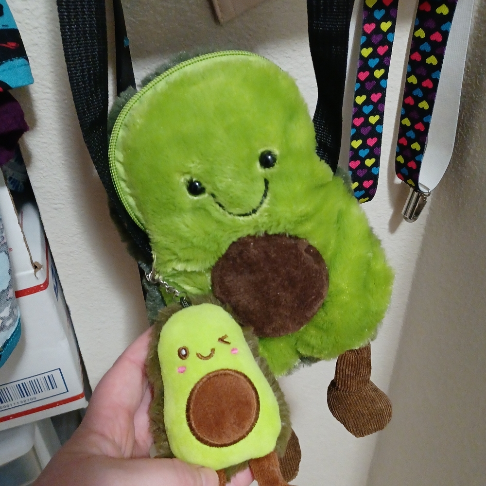 Avocado crossbody purse
